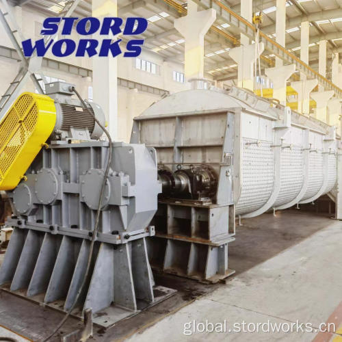 Sludge Dryer Indirect steam heating blade paddle dryer for sludge Supplier